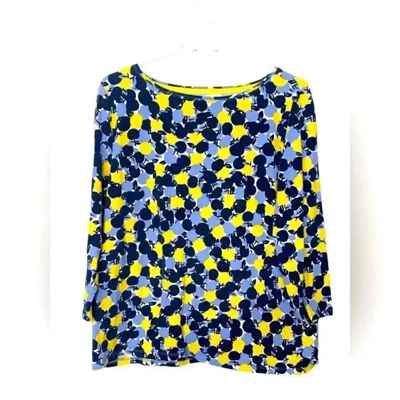 Talbots petite Boat Neck, 3/4 sleeve T Shirt, tons of stretch - Picture 1 of 4